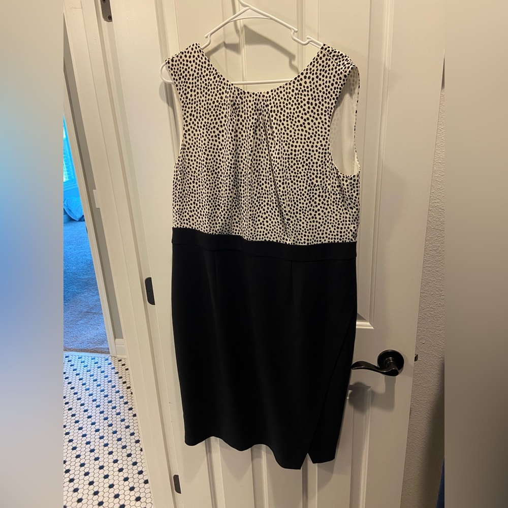 Polka dot Talbots dress